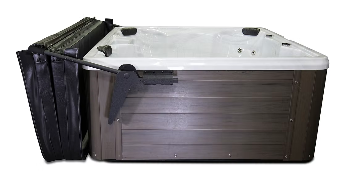 The Boomerang - Ultra Lift includes SWIMSPA shelf set